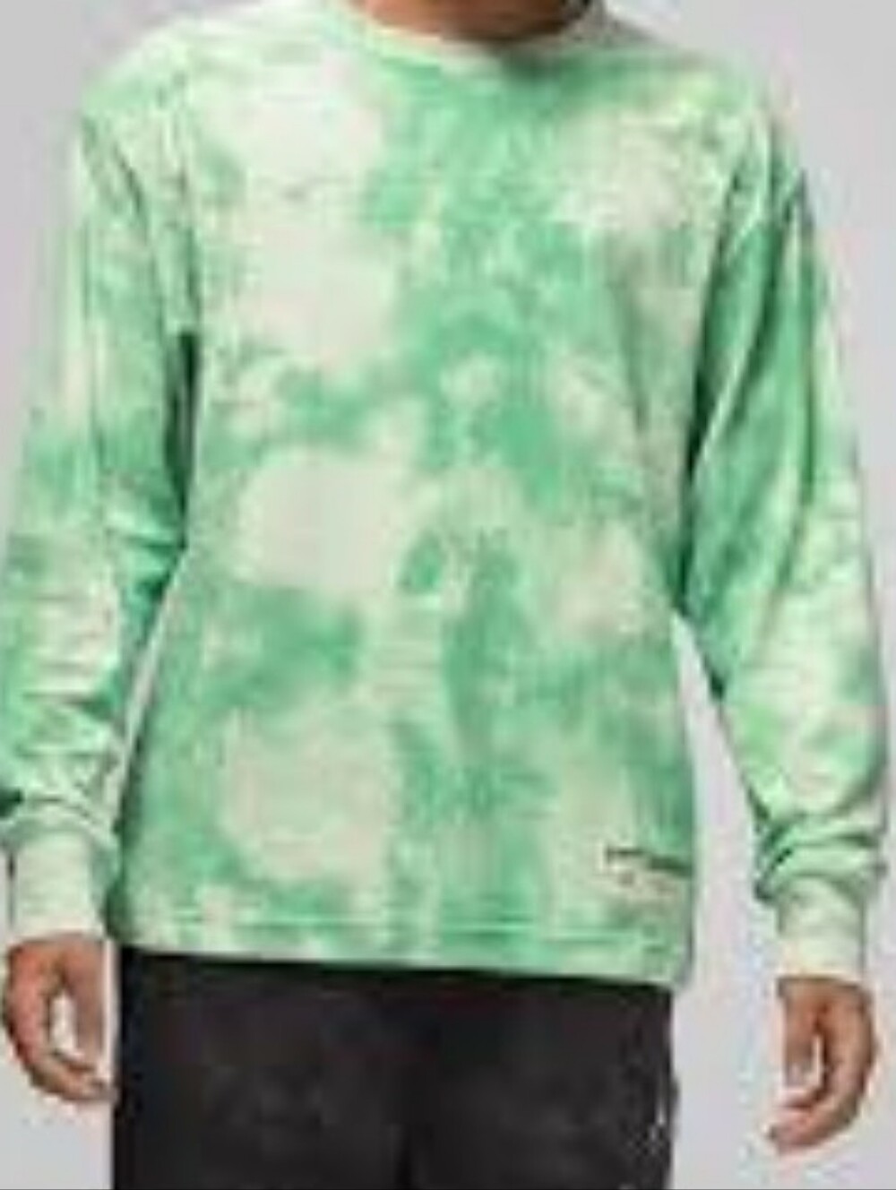 Jordan x J Balvin Long Sleeve Tie-Dye Crewneck Sweatshirt